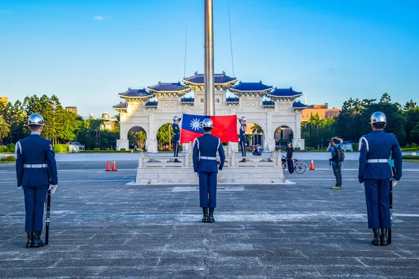 Taipei Taiwan 2019 Taipei Liberty Square Air Force Honor Guards — стокове фото