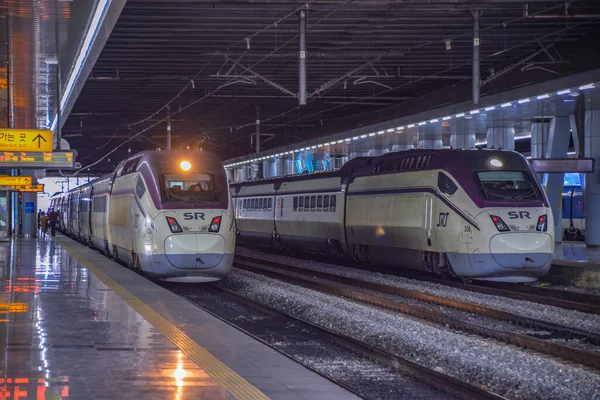 Korail Korea High Speed Rail Srt Züge Bahnhof Busan — Stockfoto