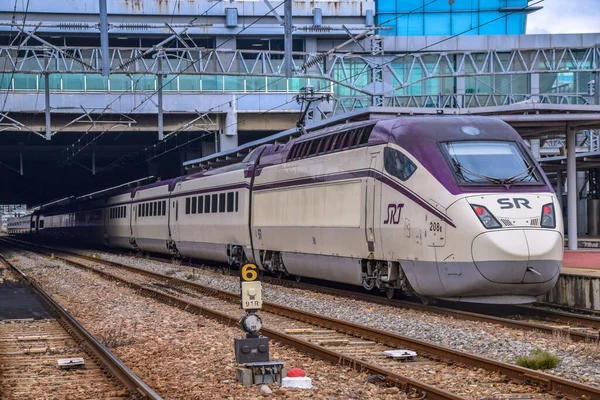 Korail Korea High Speed Rail Srt Züge Bahnhof Busan — Stockfoto