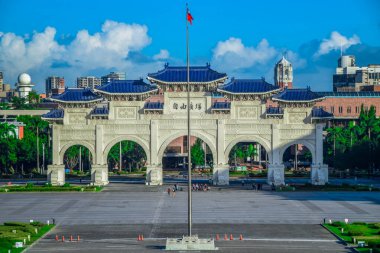 Taipei, Tayvan / Formosa / ROC: Liberty Square ana kapısı