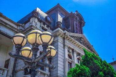 Taipei, Tayvan - AUG.3, 2019 Taipei Konuk Evi Tayvan Genel Valisi için yapıldı ve 1901 yılında tamamlandı..