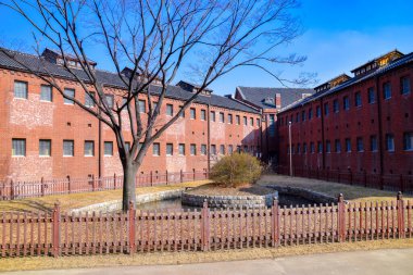 Eski Seodaemun cezaevi binaları Seodaemun-gu Seul Güney Kore manzaralı