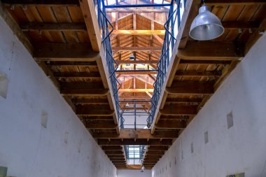 Seodaemun Hapishane Tarihi Salonu. Kore Cumhuriyeti 'nin bağımsızlığı için çalışanların mahkum edildiği cezaevi..