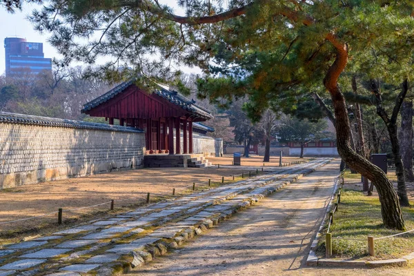 Szöul Dél Korea 2020 Jongmyo Szentély Unesco Világörökség Része Szöul — Stock Fotó