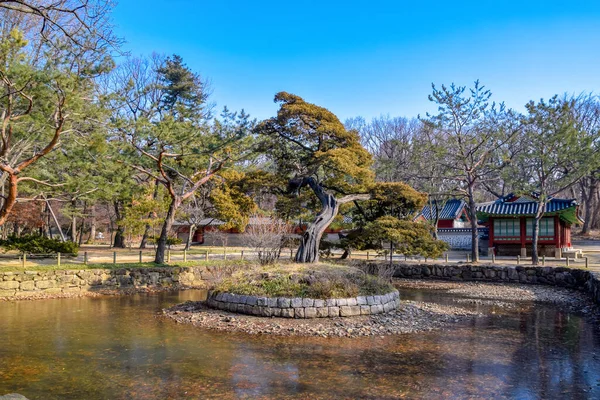 Seúl Corea Del Sur 2020 Santuario Jongmyo Patrimonio Humanidad Por —  Fotos de Stock