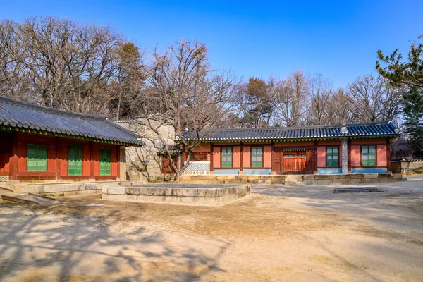 Seoul South Korea 2020 Jongmyo Shrine Unesco World Heritage Site — 스톡 사진