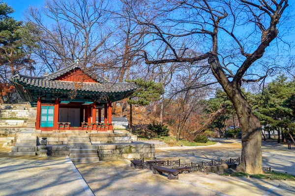 Seoul Südkorea 2020 Changdeokgung Ist Der Besten Erhaltene Der Fünf — Stockfoto