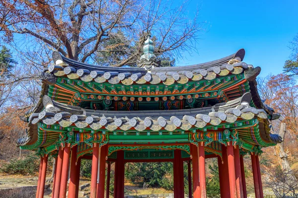 Szöul Dél Korea 2020 Changdeokgung Joseon Dinasztia Nagypalotája Legjobbja Kép — Stock Fotó