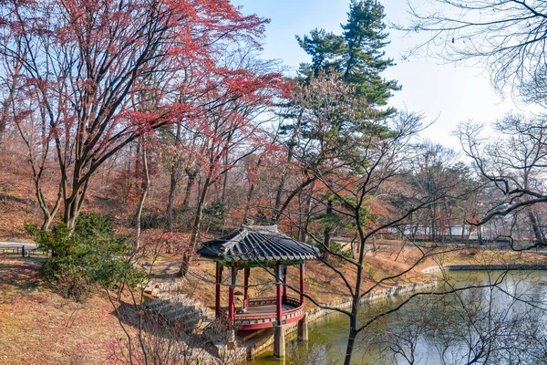 Séoul Corée Sud 2020 Changdeokgung Est Mieux Conservé Des Cinq — Photo