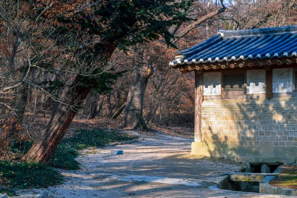 Seul Korea Południowa 2020 Changdeokgung Jest Najlepiej Zachowanym Pięcioma Wielkimi — Zdjęcie stockowe