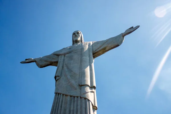 Estatua Cristo Río Janeiro Brasil — Foto de Stock
