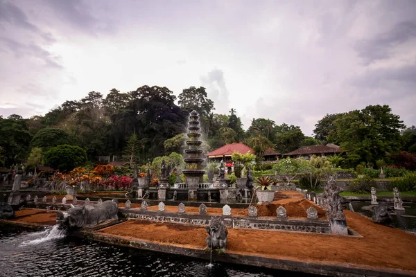 Templo Água Tirta Ganga Ilha Bali Indonésia Templo Complexo Ilha — Fotografia de Stock