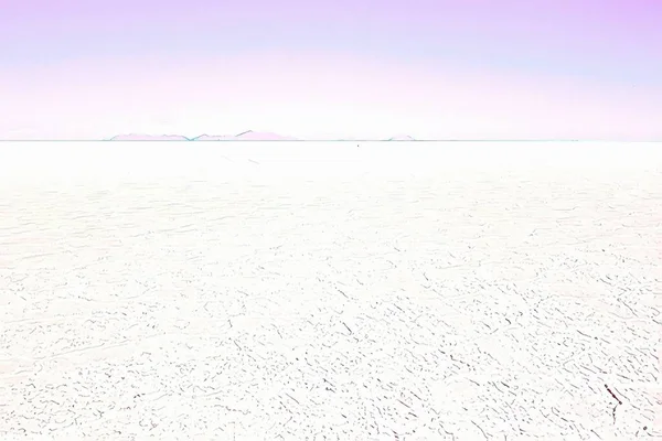 Соляные Равнины Уюни Вид Салар Уюни Боливии Южная Америка — стоковое фото