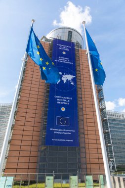 BRÜKSEL, Belçika - 4 Mayıs 2020: 