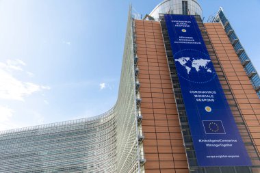 BRÜKSEL, Belçika - 4 Mayıs 2020: 