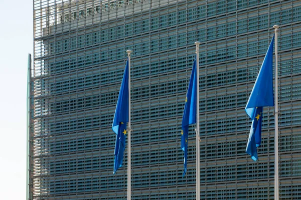 Brüksel Belçika Mayıs 2020 Avrupa Komisyonu Karargahı Olan Berlaymont Binasının — Stok fotoğraf
