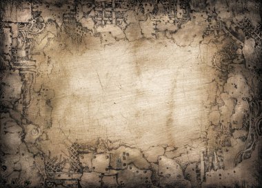 Metal grunge arkaplanının sanatsal mürekkep çizimi.