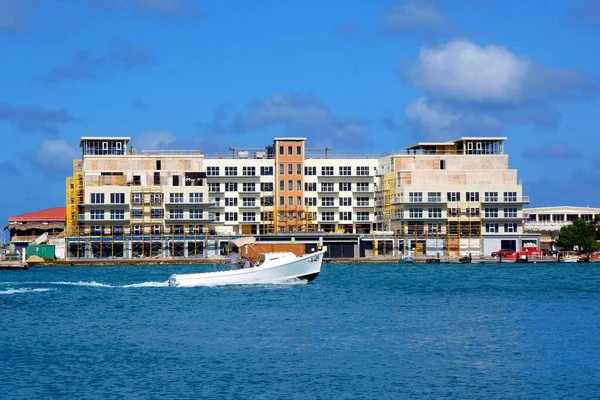 Paseos Lancha Motor Aruba Caribe — Foto de Stock