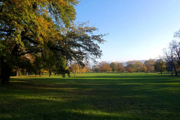 Herbstpanorama Nachmittag Deutschland — Stockfoto