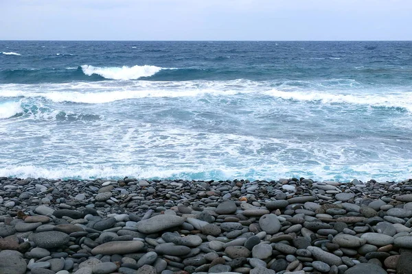 Schöne Raue Meereslandschaft Von Teneriffa Spanien — Stockfoto