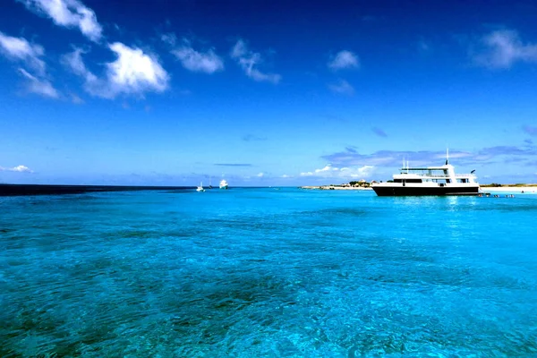 Мыс Маленький Куракако Карибском Море Стоковое Фото