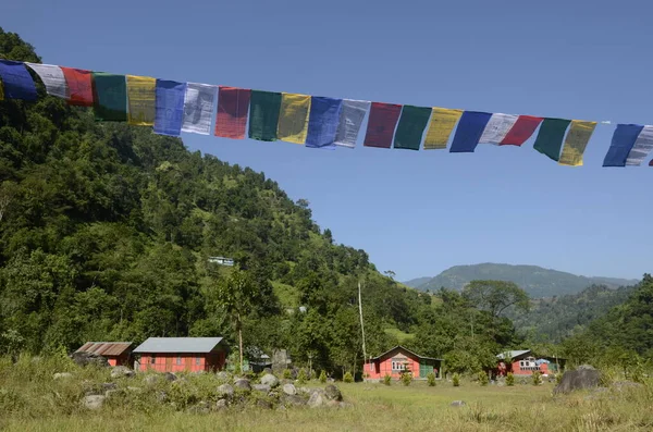Naturliga Landscape Odf Sikkim Indien — Stockfoto