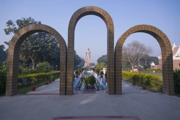 Taj Mahal Στο Agra Uttar Pradesh India — Φωτογραφία Αρχείου