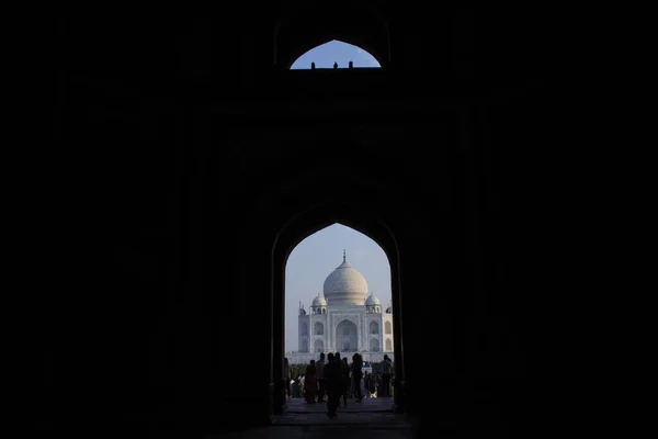 Taj Mahal Agra Uttar Pradesh India — Fotografia de Stock