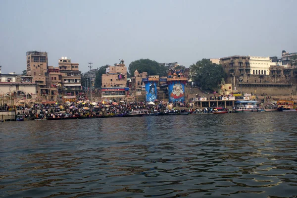 Foto Tomado Varanasi Uttar Pradesh India — Fotografia de Stock