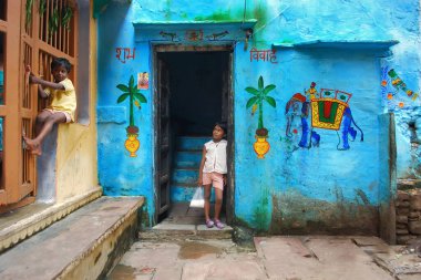 Batı Bengal Hindistan 'daki Mandermoni Sahili