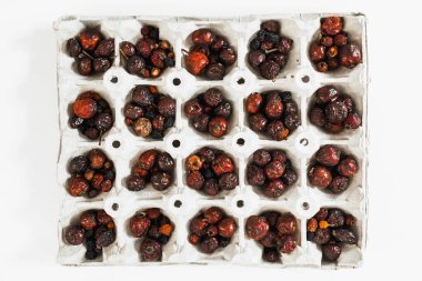 Kurutulmuş böğürtlen. Tasarım, web siteleri, içerisi, arkaplan dokusu oluşturma için kullanılır