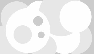 Siyah ve beyaz daireli soyut kompozisyon. Atomik ya da gezegenler arası enerji etkileşimi. Eğitici illüstrasyon. Sınırlı renk paleti. Kaos kabarcıkları. Geometrik pankart