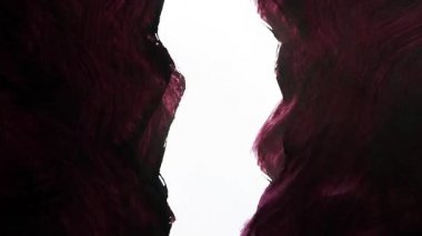 Animasyon grunge - fırça darbesi. Soyut el boyalı element. Kâr enerjisi. Meditasyon