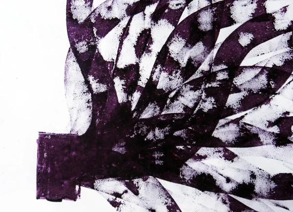 Kapı kapalı değil ve çok sert bir şekilde soğuk esiyor. Soyut grafikler. Rüzgardaki ağaç dallarının hareketlerinin soyut uyumu. Soyut grafikler.