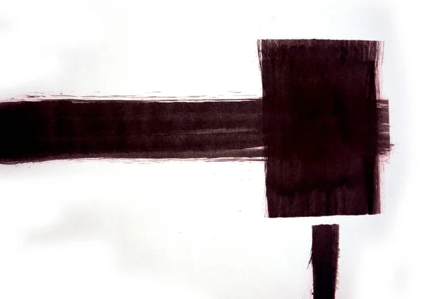 Малювання Молотком Ручкою Чорного Кольору Лежить Білому Тлі Інструменти Ремонту — стокове фото