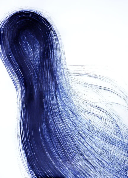 Draw a lot of thin lines.Human developing hair. Tail energy from the movement of the comet. A catalyst for action and incredible inspiration. Abstract background - art. Useful abstracts brain health.