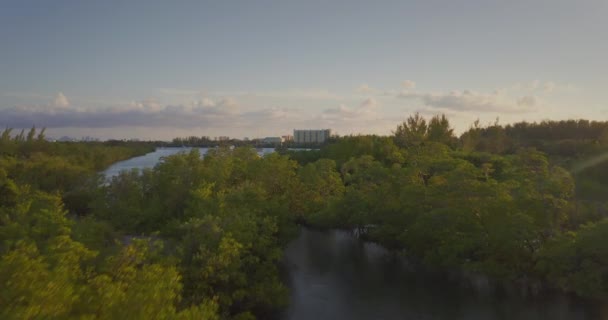 Oleta River Miami Prise de vue aérienne 