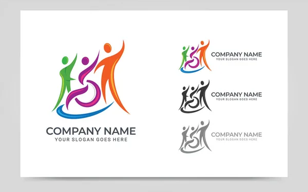 Tıbbi bakım logosu tasarımı. Vakıf veya topluluk logosu tasarımı