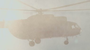Mi-8 helikopter havada