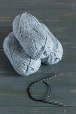 El örgüsü kancası için iplik.