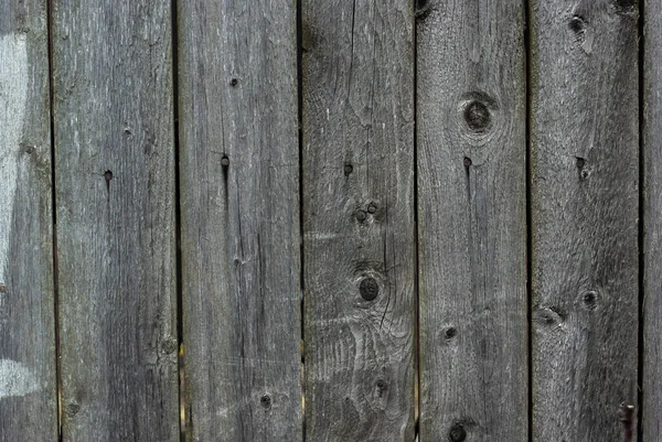 Shabby Old Grey Brown Fence Abandoned Forgotten Background Wooden Planks — Stock Photo, Image