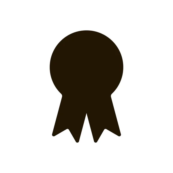 Médaille icône de prix sur fond blanc. Illustration vectorielle SPE 10 . — Image vectorielle
