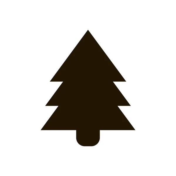 Baum-Symbol im trendigen flachen Stil isoliert. Abbildung Folge 10. — Stockvektor