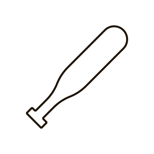 Bâtons de baseball Icône sur fond blanc. Style plat tendance pour la conception graphique, site web. SPE 10 . — Image vectorielle