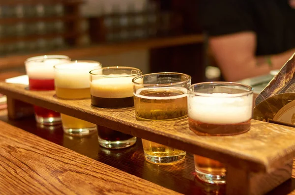 Different Kind Beers — Stock Photo, Image