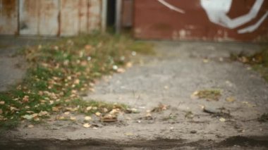 beyaz duvar tekerlekli motosiklet arived yakın çekim