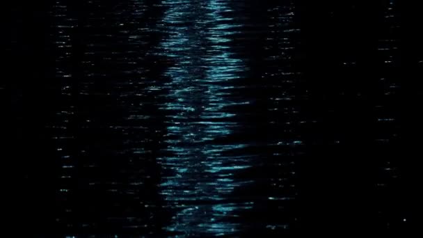Reflex luminos abstract pe apă — Videoclip de stoc