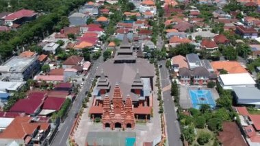 Katedral Katolik Kilisesi Katedrali 'nin İHA' sı Denpasar Bali