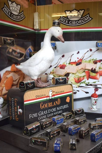 Budapeşte, Macaristan - 25 Haziran 2019: Budapeşte Merkez Pazarı