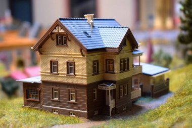 Budapeşte, Macaristan - 25 Haziran 2019: Miniversum dünyanın en büyük minyatür sergilerinden biri, Budapeşte 'deyken ziyaret edilmesi gereken ilk 10 yer. 